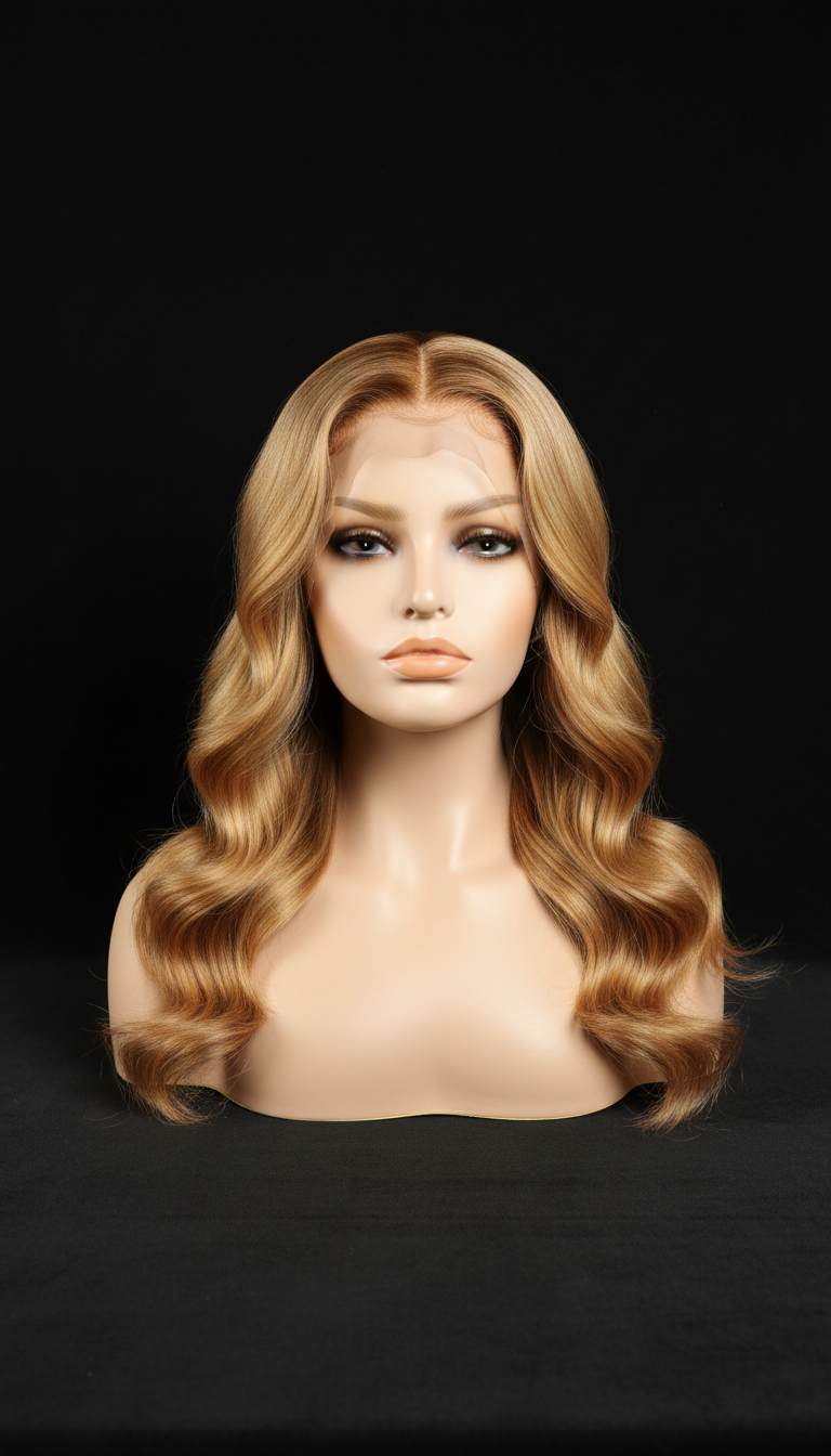 Full Lace Radiant Gold Wave Wig
